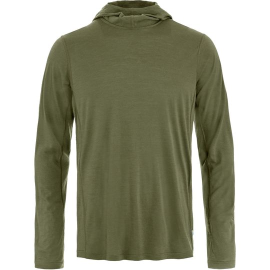 Fjällräven Abisko Wool Hoodie M, Barva LAUREL GREEN, Velikost XXL