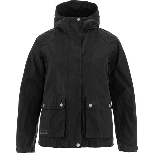 Fjällräven Vardag Vindby Jacket W, Barva BLACK, Velikost L