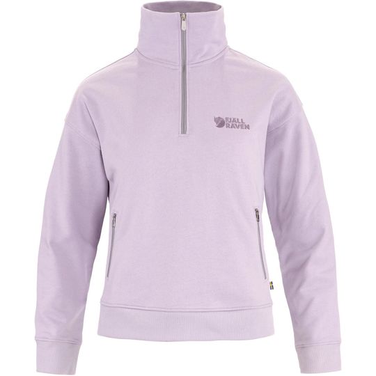 Fjällräven Vardag Half Zip Sweater W, Velikost M, Barva LAVENDER MIST