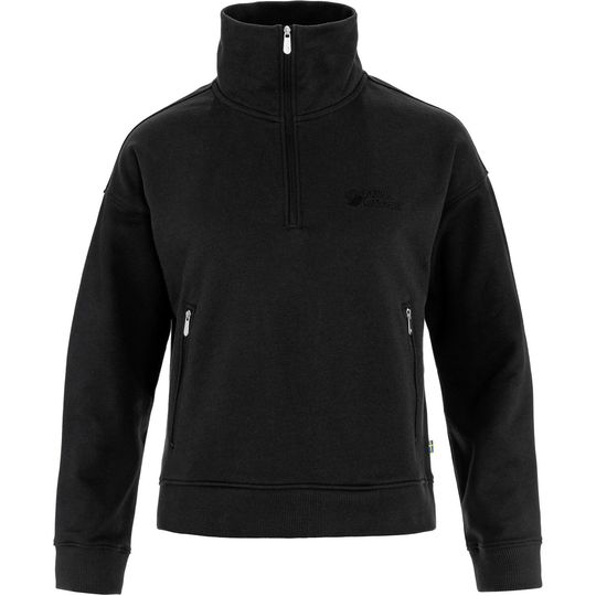 Fjällräven Vardag Half Zip Sweater W, Barva BLACK, Velikost XS