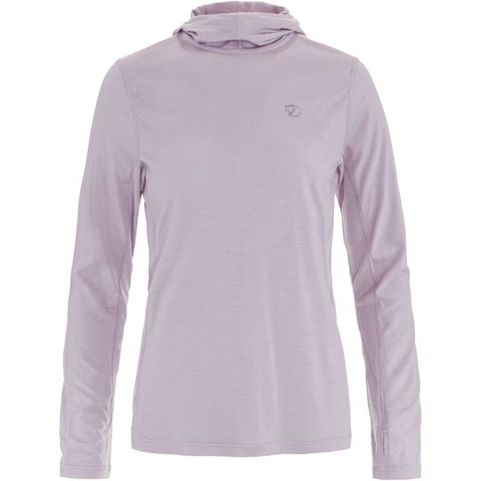 Fjällräven Abisko Wool Hoodie W, Velikost XS, Barva LAVENDER MIST