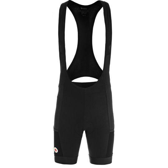 Fjällräven Hoja Bib Shorts M, Barva BLACK, Velikost XXL