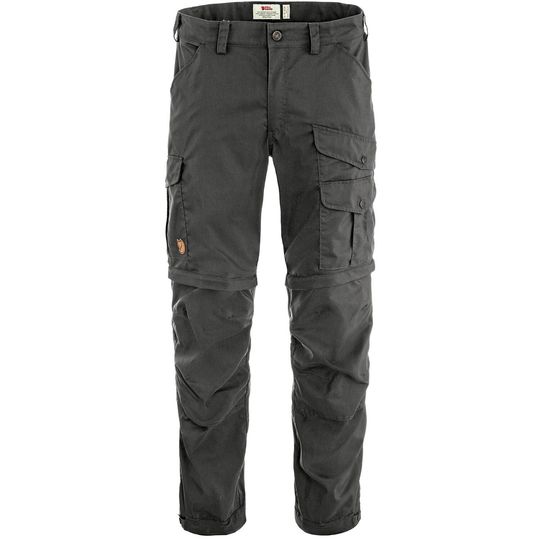 Fjällräven Vidda Pro Lite Zip-off Trs M, Barva DARK GREY, Velikost 48/L