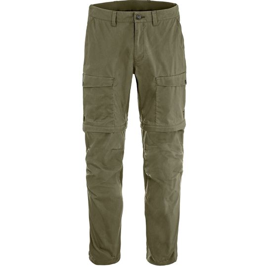 Fjällräven Abisko Hybrid Trail Trs Zip-off M, Barva LAUREL GREEN, Velikost 50/L
