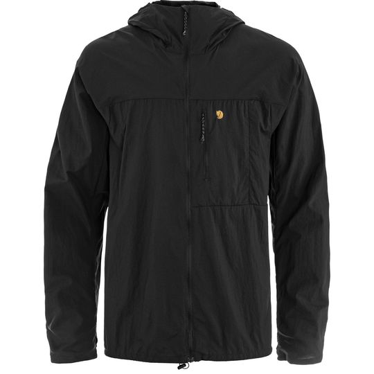 Fjällräven Bergtagen Windshell Jacket M, Barva BLACK, Velikost L