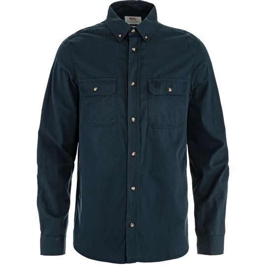 Fjällräven Övik Lite Flannel Shirt M, Barva DARK NAVY, Velikost S