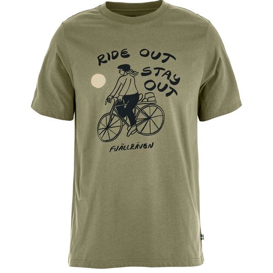 Fjällräven Hoja Iväg T-shirt M, Barva GREEN, Velikost L