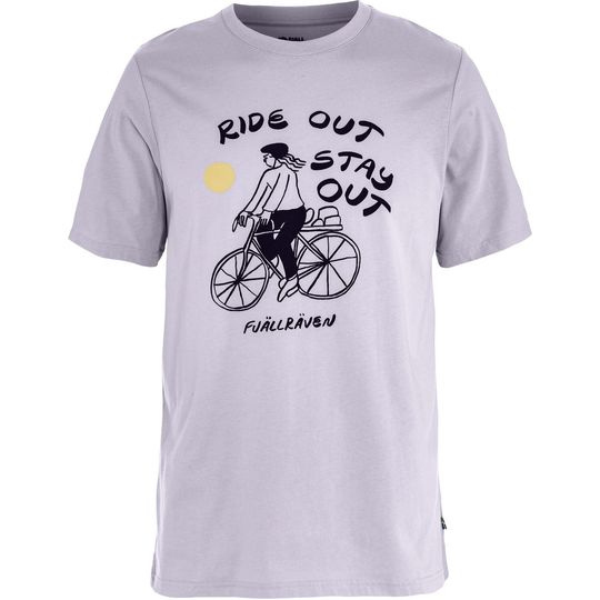 Fjällräven Hoja Iväg T-shirt M, Velikost M, Barva LAVENDER MIST