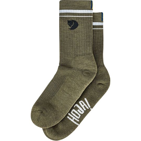 Fjällräven Hoja Socks, Barva GREEN, Velikost L