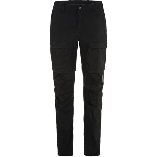 Fjällräven Abisko Hybrid Trail Trs Zip-off W, Barva BLACK, Velikost 38/R