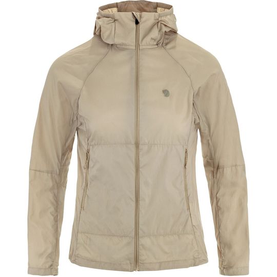 Fjällräven Keb Lätt Wind Jacket W, Velikost L, Barva FOSSIL