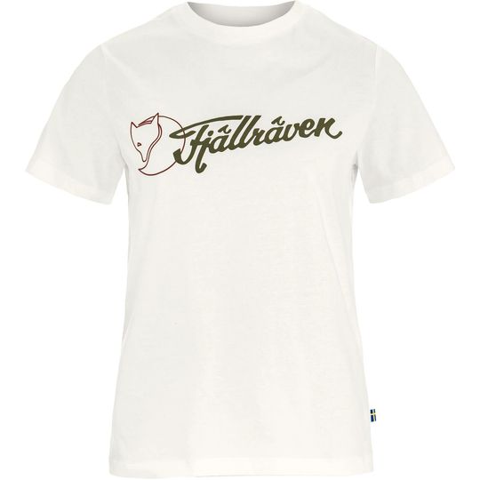 Fjällräven Archive Logo T-shirt W, Barva EGG SHELL, Velikost XL