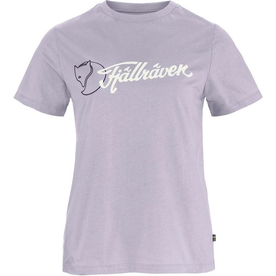 Fjällräven Archive Logo T-shirt W, Velikost XL, Barva LAVENDER MIST