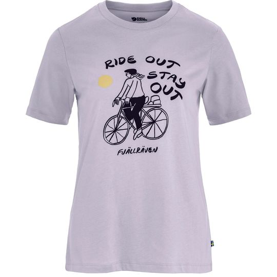 Fjällräven Hoja Iväg T-shirt W, Velikost XS, Barva LAVENDER MIST