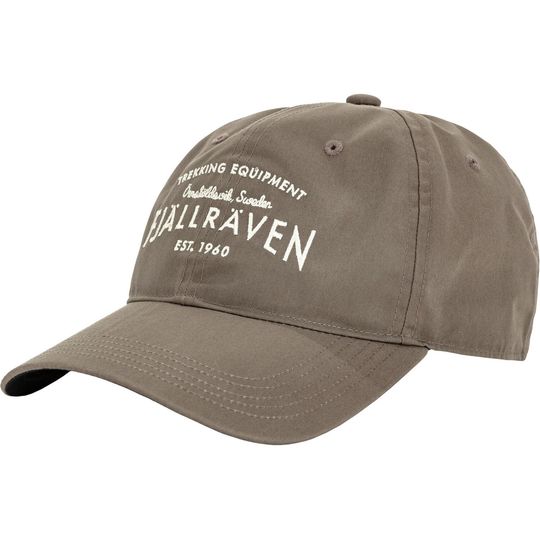 Fjällräven Est. 1960 Cap, Velikost S/M, Barva SUEDE BROWN