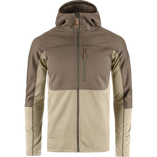Fjällräven Abisko Trail Fleece M, Velikost XXL, Barva FOSSIL-SUEDE BROWN