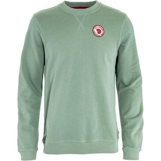 Fjällräven 1960 Logo Badge Sweater M, Velikost XXL, Barva MISTY GREEN