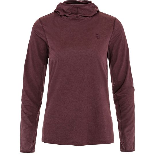 Fjällräven Abisko Sun-hoodie W, Barva PORT, Velikost M