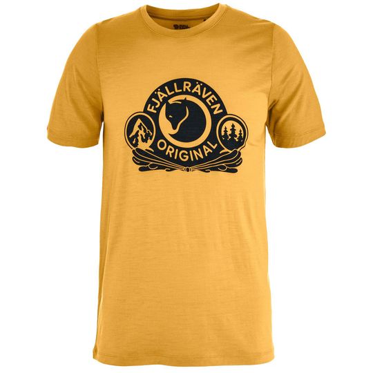 Fjällräven Abisko Wool Classic SS M, Barva OCHRE, Velikost XL