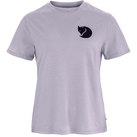 Fjällräven Fox Boxy Logo Tee W, Velikost M, Barva LAVENDER MIST