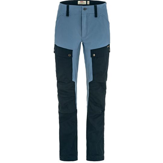 Fjällräven Keb Trousers W, Velikost 36/R, Barva DARK NAVY-DAWN BLUE