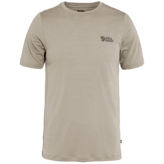Fjällräven Abisko Wool Logo SS M, Velikost M, Barva F114