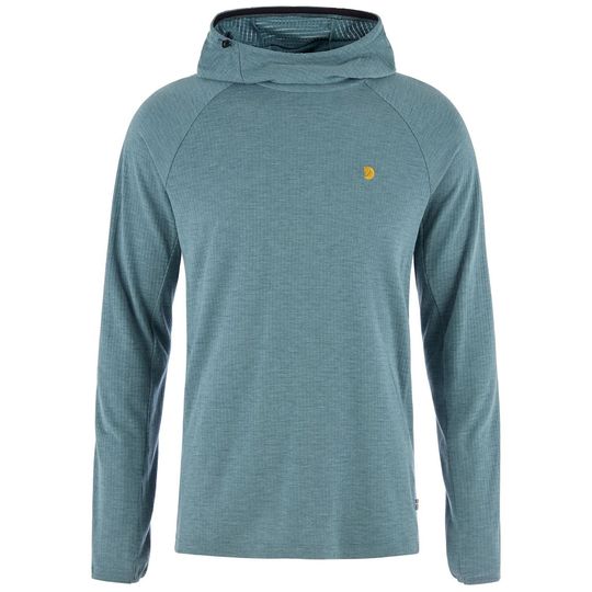Fjällräven Bergtagen Midlayer Hoodie M, Velikost M, Barva NIMBUS BLUE