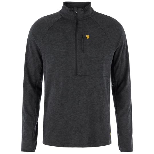 Fjällräven Bergtagen Midlayer Half Zip M, Barva BLACK, Velikost XL