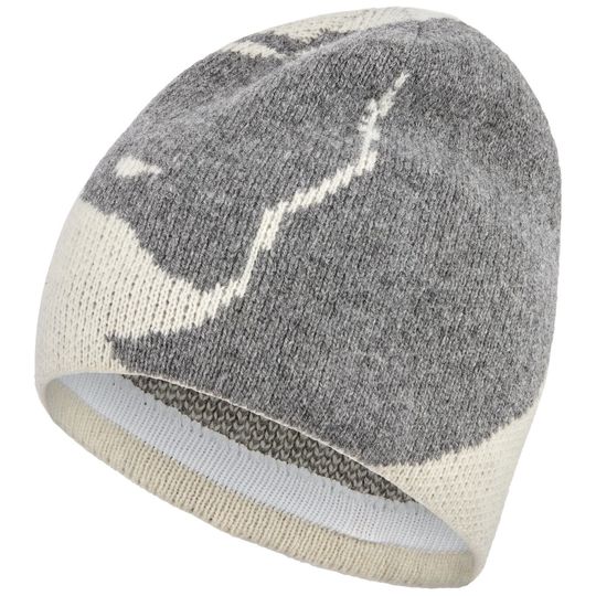 Fjällräven Bergtagen Jacquard Beanie, Barva CHALK WHITE-GREY