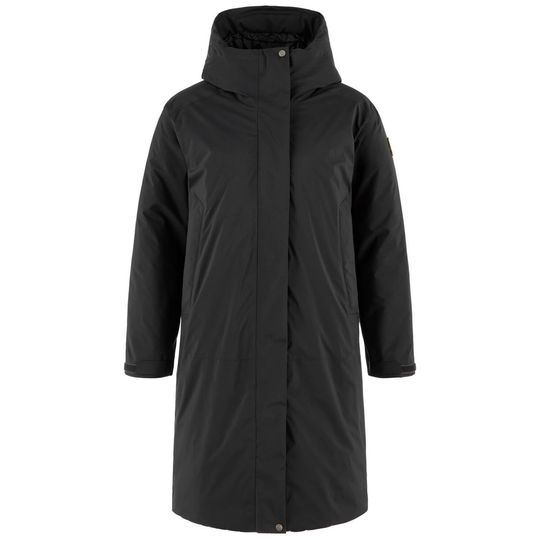 Fjällräven Övik GTX Padded Parka W, Barva BLACK, Velikost S