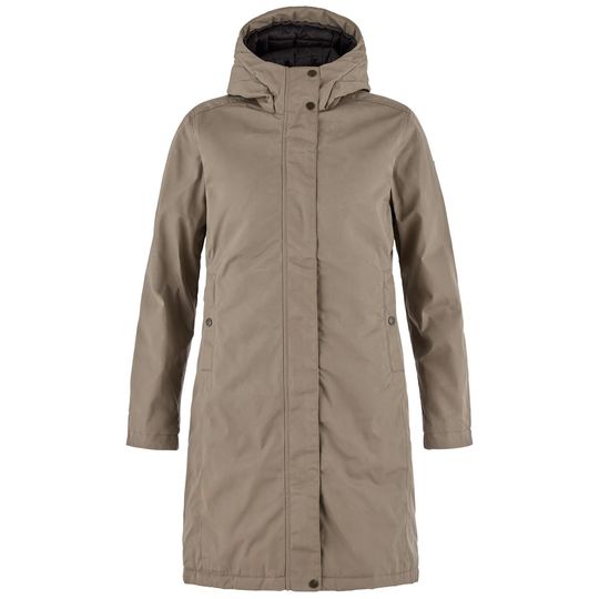 Fjällräven Kiruna Hydratic Padded Parka W, Velikost XS, Barva SUEDE BROWN