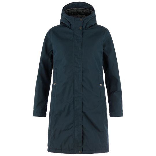 Fjällräven Kiruna Hydratic Padded Parka W, Barva DARK NAVY, Velikost XS