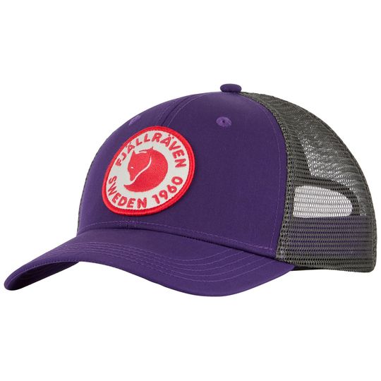 Fjällräven 1960 Logo Långtradarkeps, Velikost L/XL, Barva DARK VIOLET
