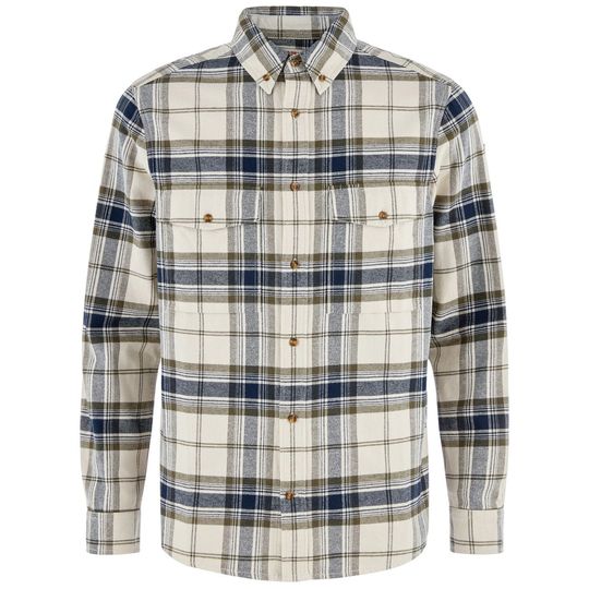 Fjällräven Övik Twill Shirt M, Velikost XL, Barva CHALK WHITE-DARK NAVY