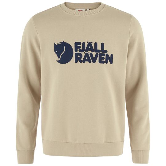 Fjällräven Fjällräven Logo Sweater M, Velikost XL, Barva FOSSIL