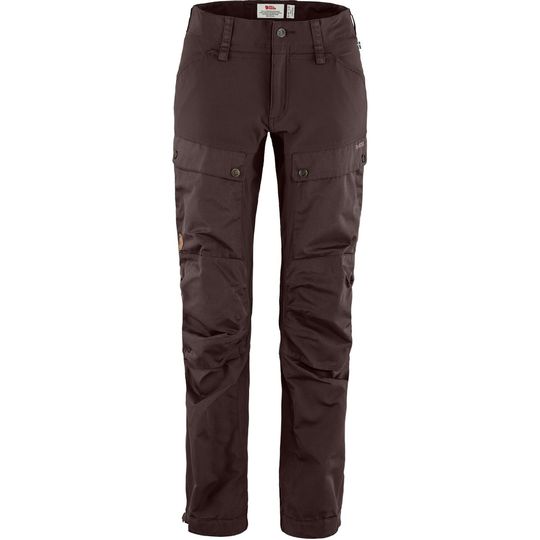 Fjällräven Keb Trousers Curved W, Velikost 36/R, Barva BLACK OAK