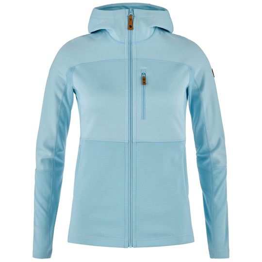 Fjällräven Abisko Trail Fleece W, Velikost XS, Barva BREEZE BLUE