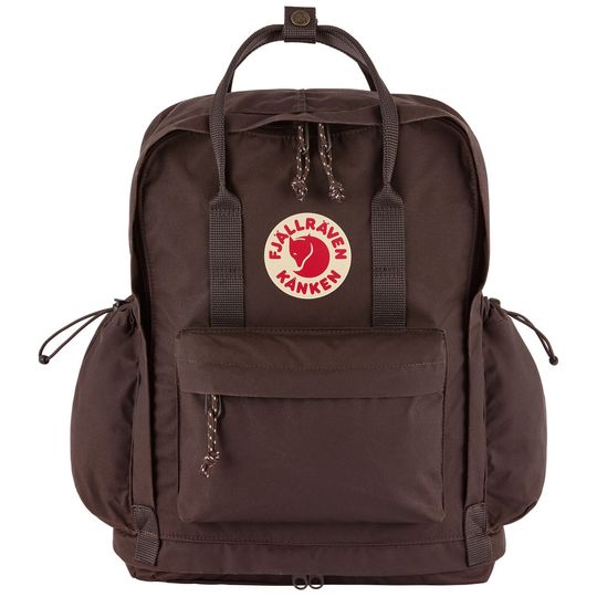 Fjällräven Kånken Outlong, Barva BLACK OAK, Objem 10-20 L