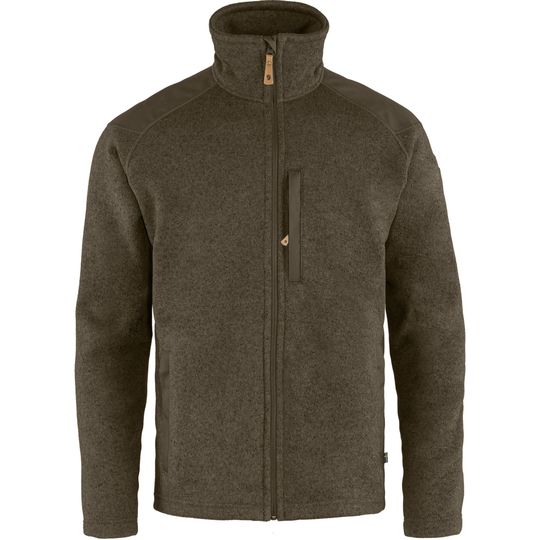 Fjällräven Buck Fleece, Barva DARK OLIVE, Velikost L