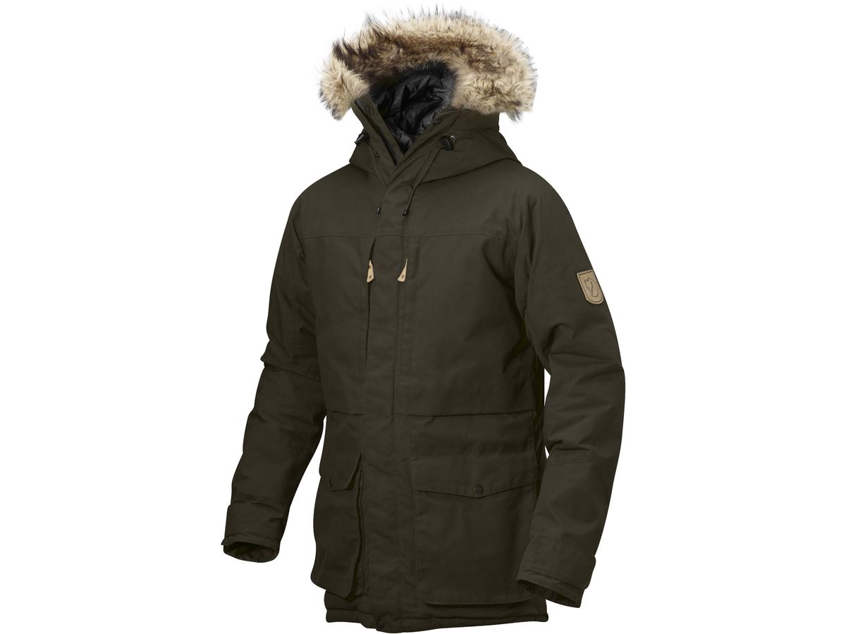 Barents parka dark olive top
