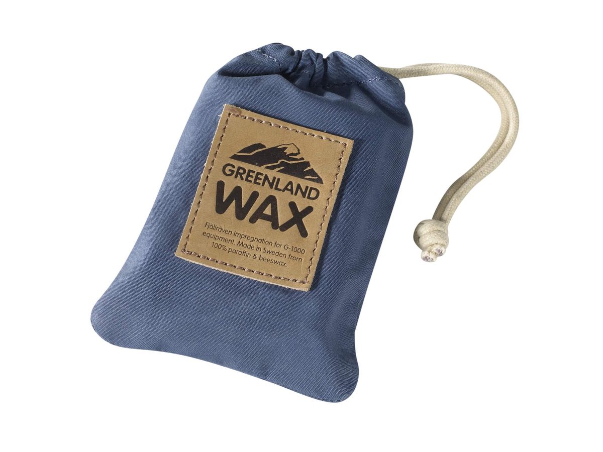 Waxing fjallraven backpack top