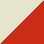 CHALK WHITE-FLAME ORANGE