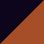 DARK NAVY-TERRACOTTA BROWN