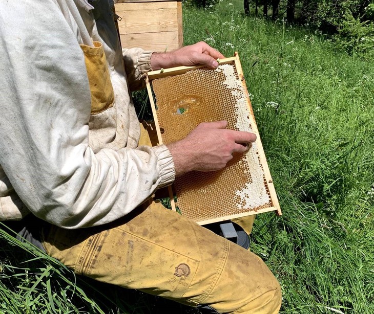 Testujeme kalhoty Fjällräven - včelař Ondřej