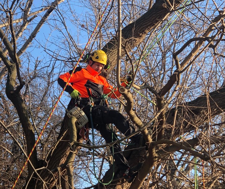 Testujeme kalhoty Fjällräven - arborista Ondřej