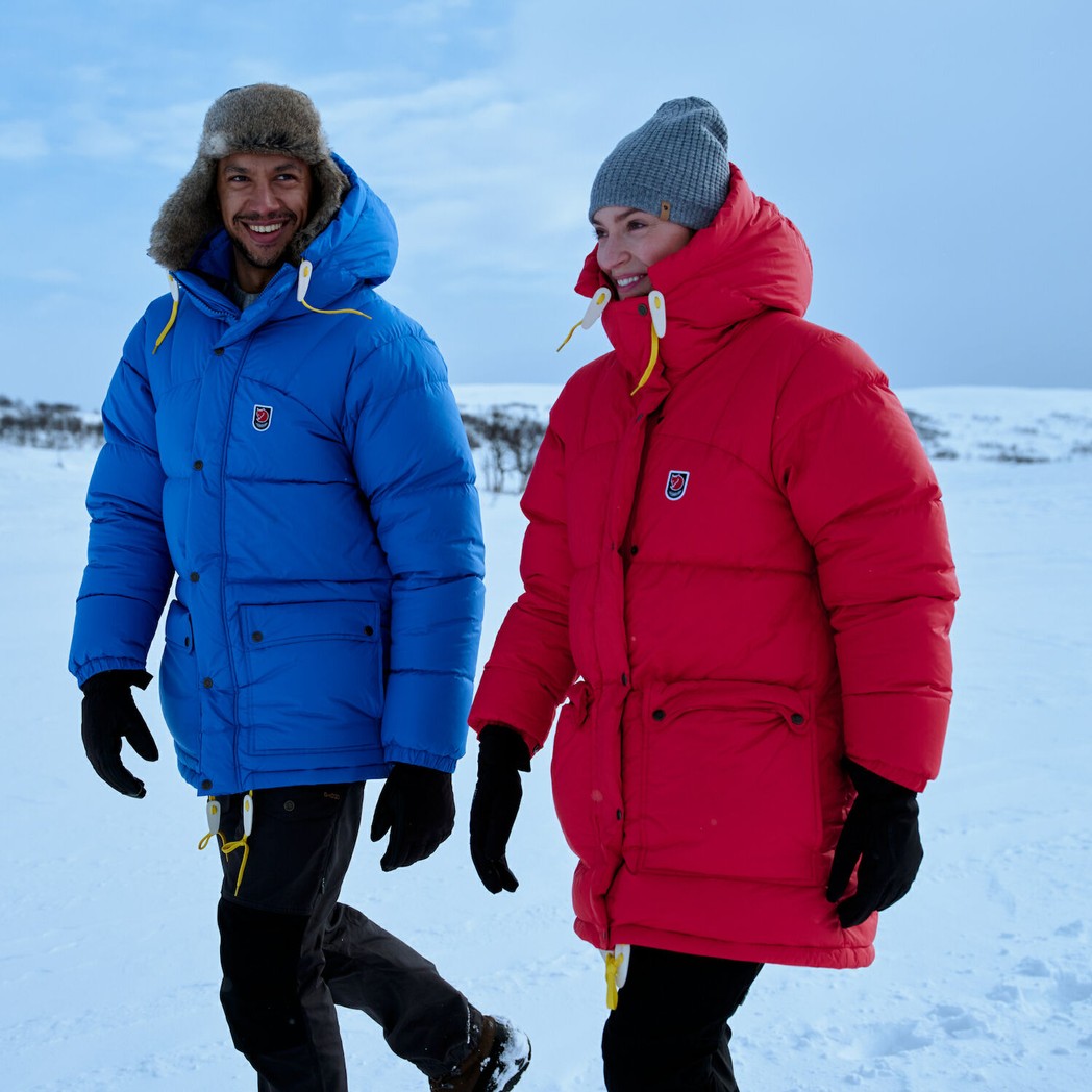 Aby vam u nikdy nebyla zima. br Vylep ujeme adu 1974 Expedition Fjallraven CZ