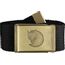 Canvas Brass Belt 4 cm.