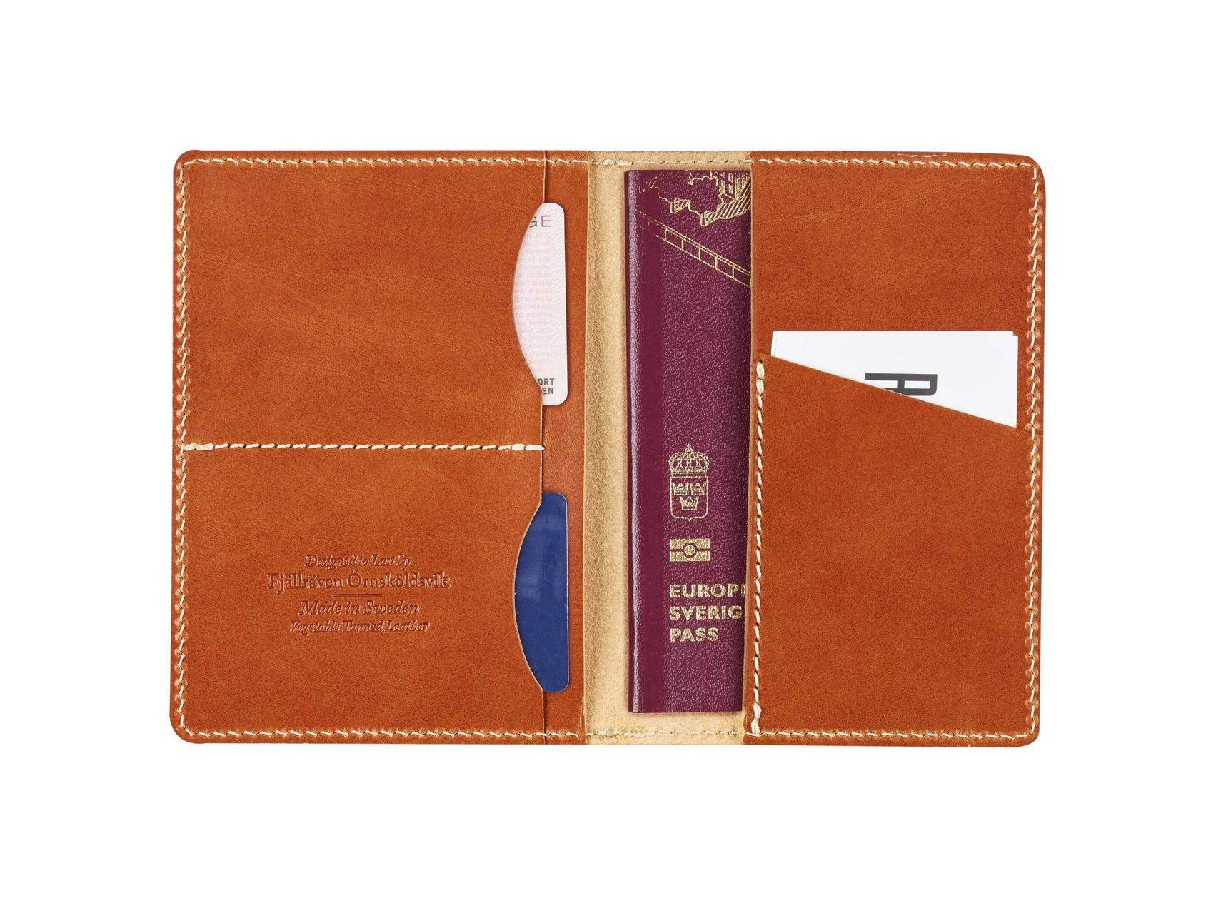 Leather Passport Cover Fjällräven CZ