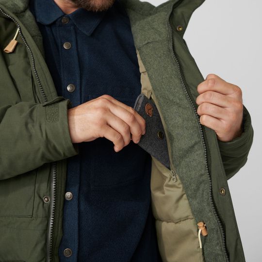 Singi wool padded parka m clearance