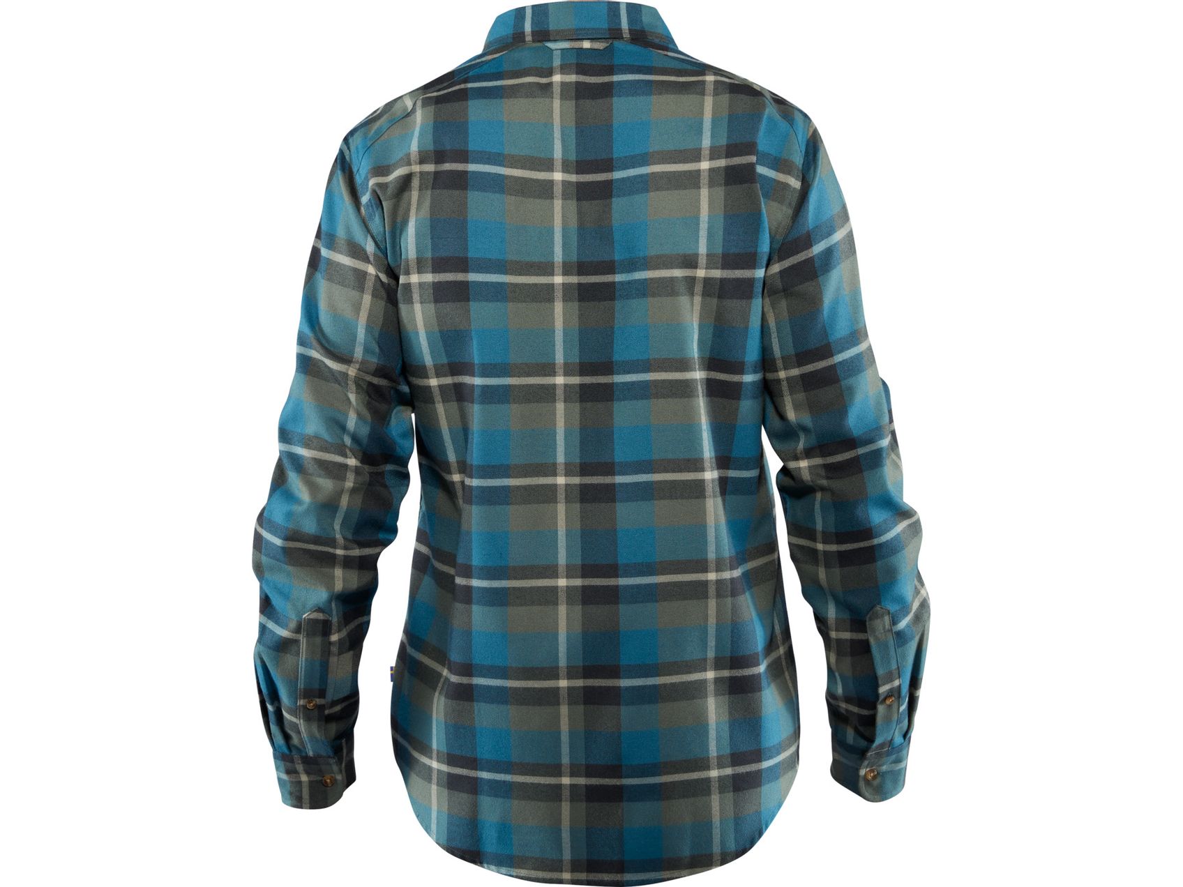 Fjällräven Fjällglim Shirt - Unisex Trekking Flannel, Lightweight Polyester, Wide Fit, Two Chest Pockets - View #11